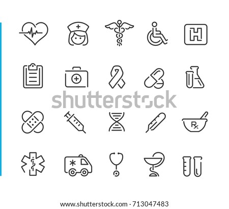Medical Icon Set 