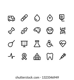 Medical Icon Set (Line)