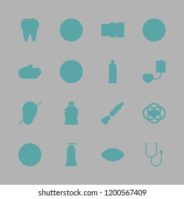 medical icon set. vector set about eye, condom, vision and liquid soap icons set.