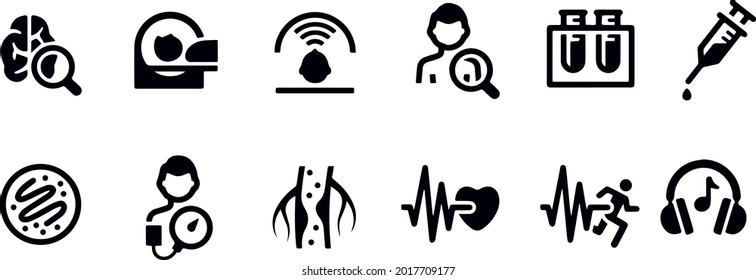 Medical icon set vector design 