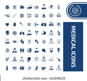 Medical icon set,clean vector
