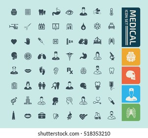 Medical icon set,vector