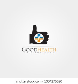 Medical icon template,creative vector logo design