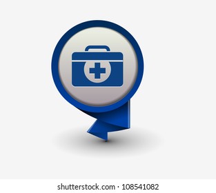 medical icon, vector
