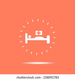 Medical icon vector
