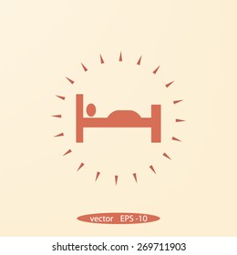 Medical icon vector
