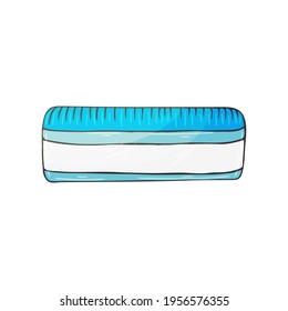 Medical icon. Vector illustration in hand draw style. Medical instrument. Dentifrice