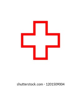 Medical icon. Medical Icon Vector Isolated. plus icon vector