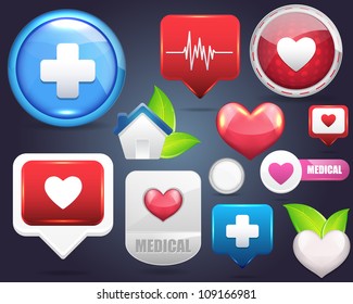 Medical Icon Vector Set