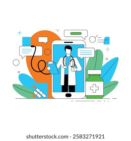Medical Icon Vector Template Design