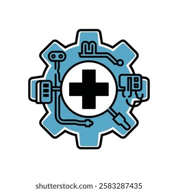 Medical Icon Vector Template Design