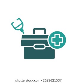 medical icon. vector.Editable stroke.linear style sign for use web design,logo.Symbol illustration.