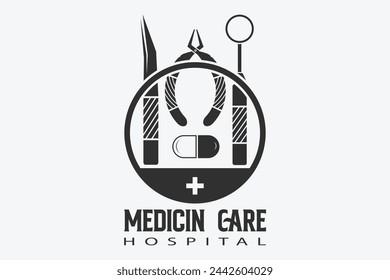 Medical Iconic Logo Design, Healthcare Emblem Design, MediBrand Logo Creation, Medical Identity Symbol, Wellness Logo Concept, Clinic Logo Design Inspiration, Hospital Emblem, Pharmacy 