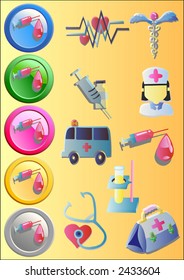Medical Icons 2 (Vector)