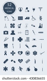 Medical icons.