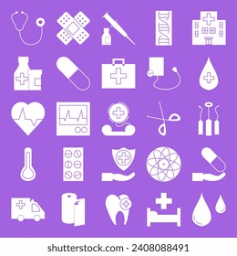 Medical Icons in for any purposes. Perfect for any your project and pixel perfect Icons. Suitable for any user interface and user experience.