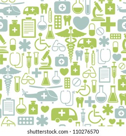 Medical Icons Background