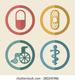 medical icons design, vector illustration eps10 graphic 