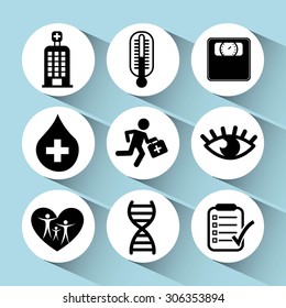medical icons design, vector illustration eps10 graphic 