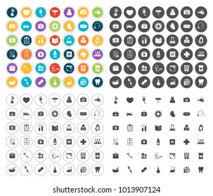 Medical icons set