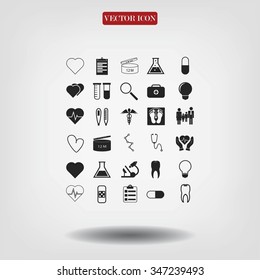 Medical icons set