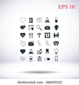 Medical icons set