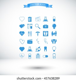 Medical icons set