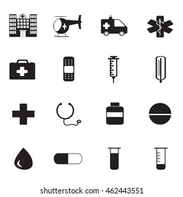 Medical icons set