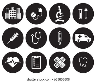 Medical icons set