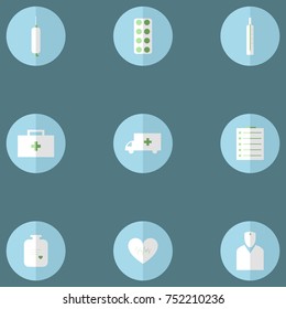 Medical icons set