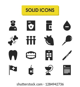 Medical Icons Set Enema Test Tubes Stock Vector (Royalty Free ...