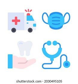 medical icons set. Perfect for website mobile app, app icons, presentation, illustration and any other projects.
