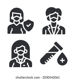 medical icons set. Perfect for website mobile app, app icons, presentation, illustration and any other projects.