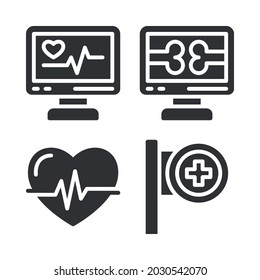 medical icons set. Perfect for website mobile app, app icons, presentation, illustration and any other projects.