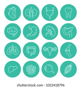 Medical icons set v3