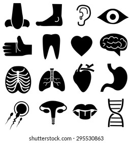 Medical icons set vector.
