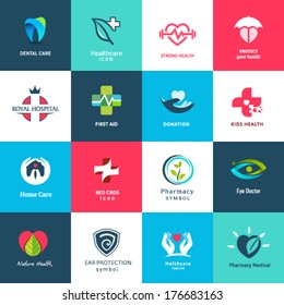 Medical icons & symbols set