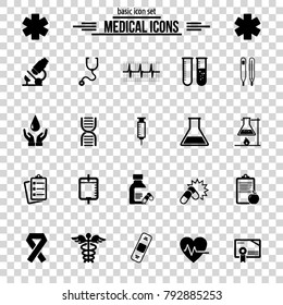 Medical Icons. Universal vector icon set for web and mobile.  