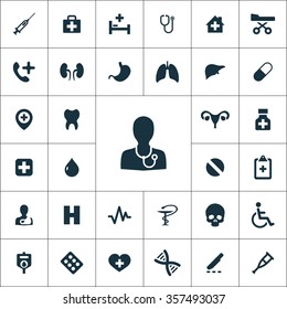 Medical Icons Vector set