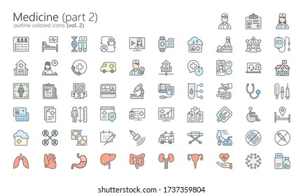 
Iconos médicos para web, aplicación móvil, presentación y otros. Se creó con cuadrículas para que el píxel fuera perfecto.