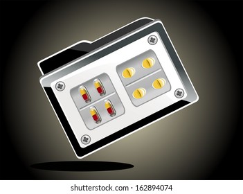 Medical icons.folder