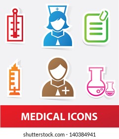 Medical icons,vector