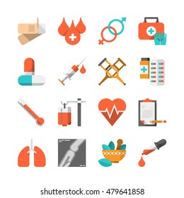 medical icons,vector set