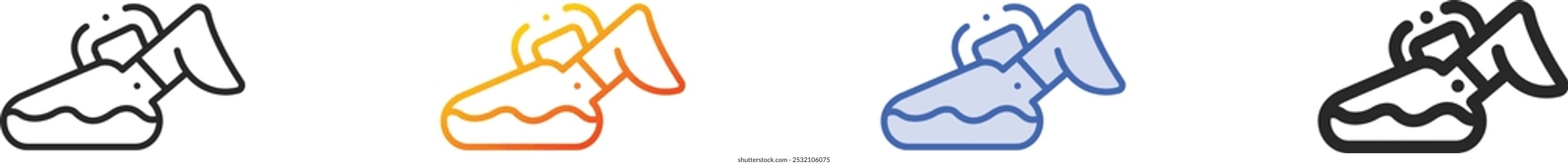 medical icon.Thin Linear, Gradient, Blue Stroke and bold Style Design Isolated On White Background