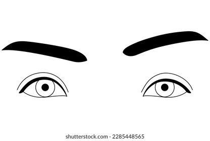 Olhos masculinos coloridos imagem vetorial de artshock© 59497493