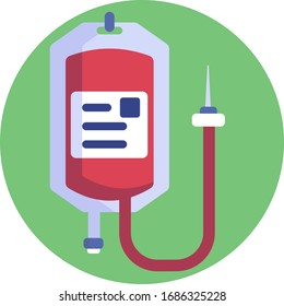 Medical illustration influenza flue vector icons. 