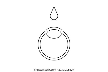 Medical illustration of LASIK and refractive surgery