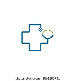 Ilustración médica Diseño vectorial de plantillas de logotipos