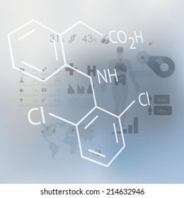 medical infographic elements 