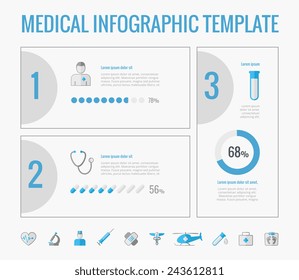 Medical Infographic Elements.